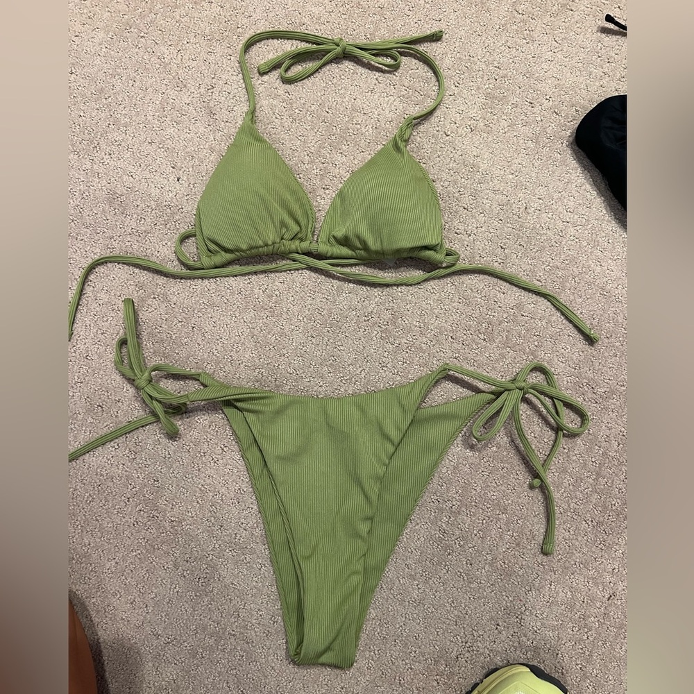 Green Bikini Set
